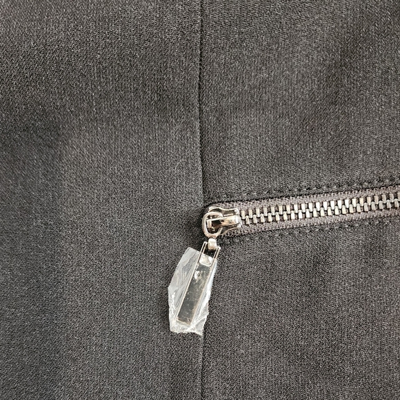 NEW‼️Kasper Black Blazer with Zipper Details 2P - Picture 7 of 9